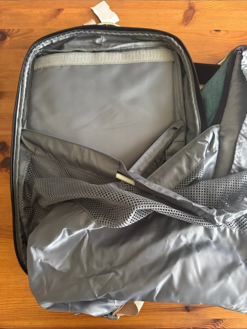 Diaper Bag Backpack with Foldable Crib with USB Charging Port & Stroller Straps